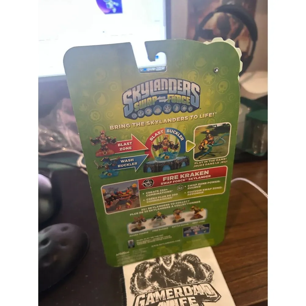Skylanders Swap Force - Swapper Fire Kraken (Boxed)